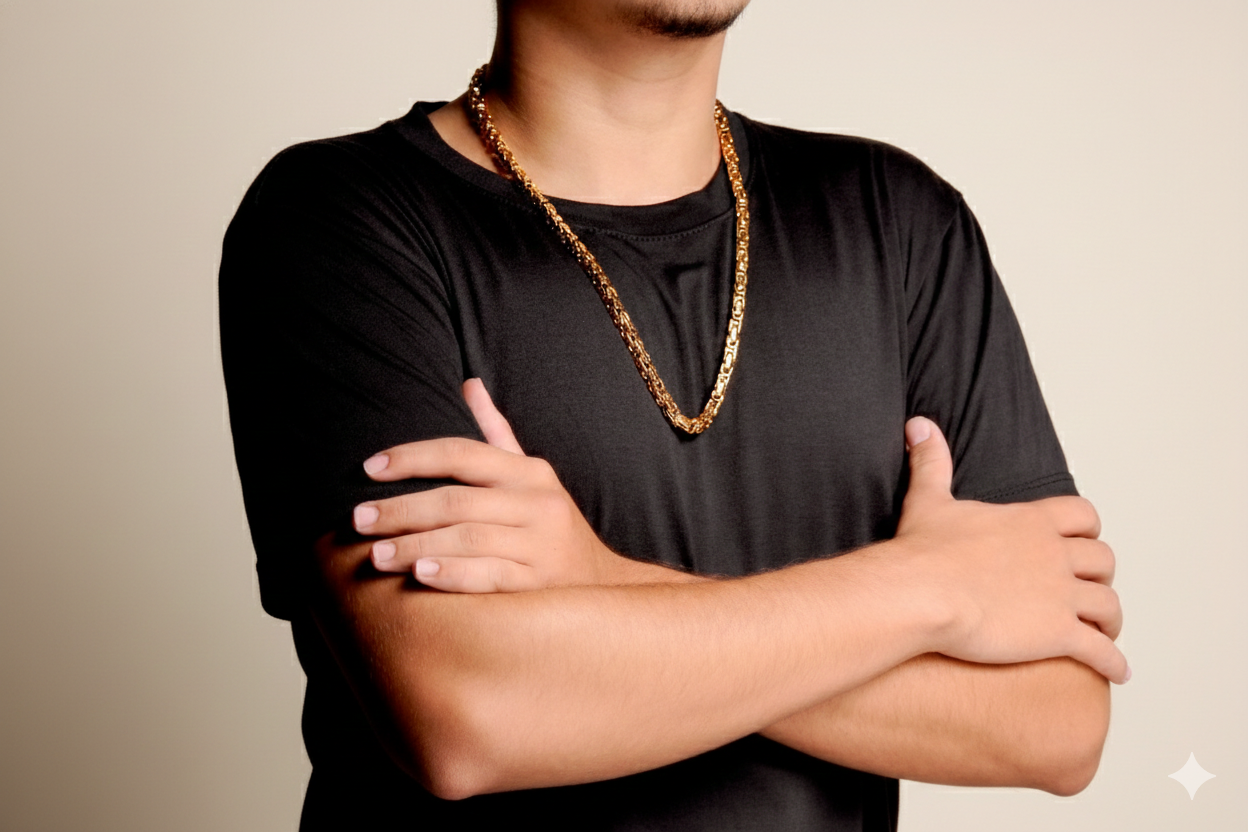 Cadena Rustica Hombre